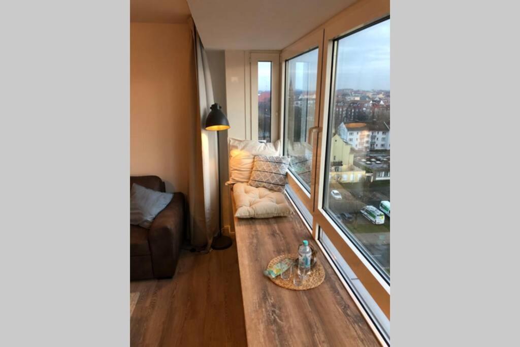 Yachtpanorama Weser Und Yachthafenblick 1 Zi 7Og Bremerhaven Eksteriør bilde