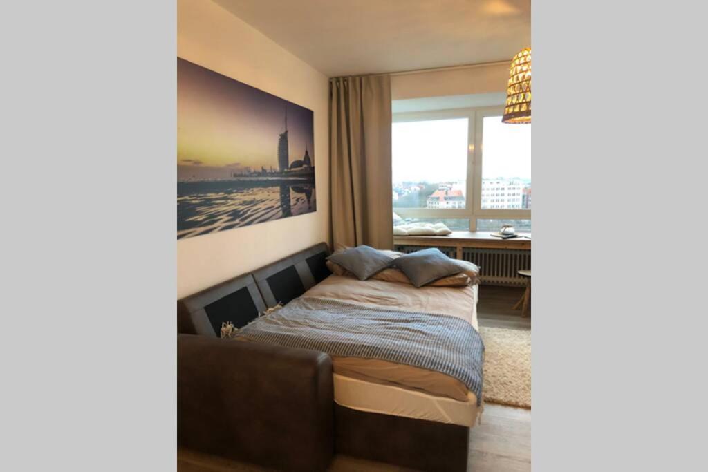Yachtpanorama Weser Und Yachthafenblick 1 Zi 7Og Bremerhaven Eksteriør bilde